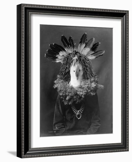 Haschogan - Navaho-Edward S^ Curtis-Framed Photographic Print