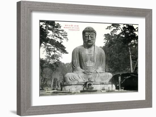 Hase Kamakura Buddhist Temple-null-Framed Art Print