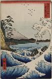 The Sea off Satta in Suruga Province', from the Series 'The Thirty-Six Views of Mt. Fuji'-Hashiguchi Goyo-Giclee Print