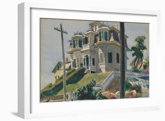 Haskell's House, 1924-Edward Hopper-Framed Premium Giclee Print