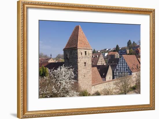 Haspelturm (Hexenturm) Tower, Kloster Maulbronn Abbey, Black Forest, Baden-Wurttemberg, Germany-Markus Lange-Framed Photographic Print