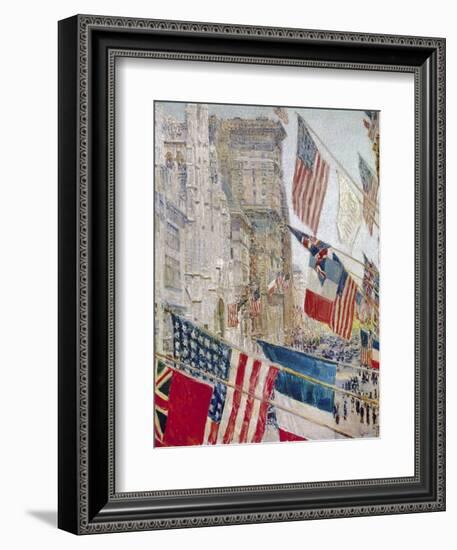 Hassam: Allies Day, May 1917-Childe Hassam-Framed Giclee Print