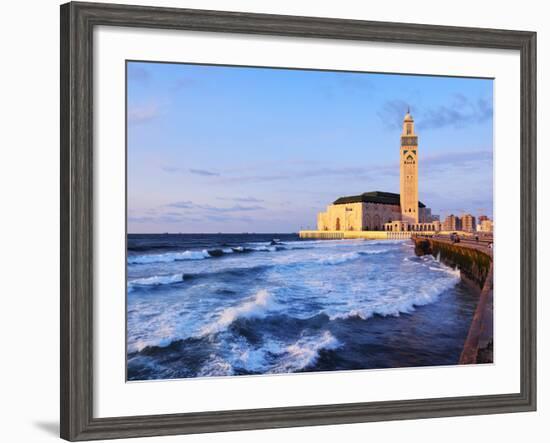 Hassan Ii Mosque in Casablanca-Karol Kozlowski-Framed Photographic Print