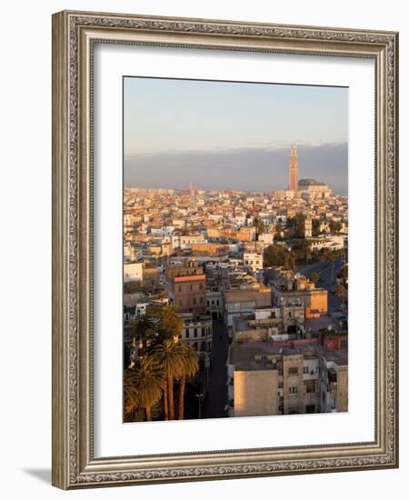 Hassan II Mosque, the Third Largest Mosque in the World, Casablanca, Morocco, North Africa, Africa-Gavin Hellier-Framed Photographic Print