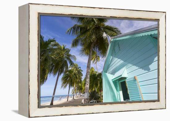 Hastings Beach, Christ Church, Barbados, West Indies, Caribbean, Central America-Frank Fell-Framed Premier Image Canvas