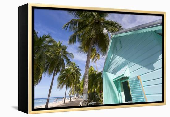 Hastings Beach, Christ Church, Barbados, West Indies, Caribbean, Central America-Frank Fell-Framed Premier Image Canvas