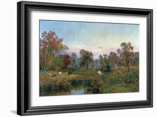 Hastings-On-Hudson, 1885-Jasper Francis Cropsey-Framed Giclee Print