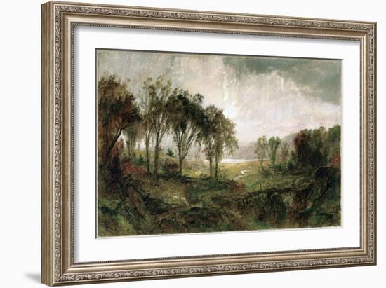 Hastings on Hudson-Jasper Francis Cropsey-Framed Giclee Print