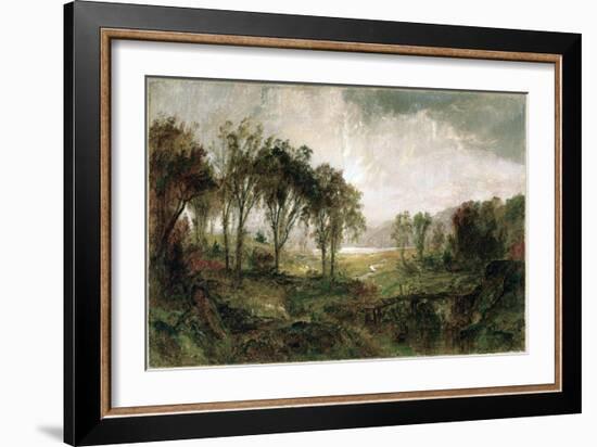 Hastings on Hudson-Jasper Francis Cropsey-Framed Giclee Print