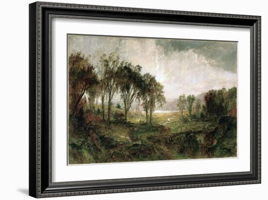 Hastings on Hudson-Jasper Francis Cropsey-Framed Giclee Print