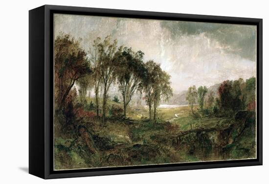 Hastings on Hudson-Jasper Francis Cropsey-Framed Premier Image Canvas