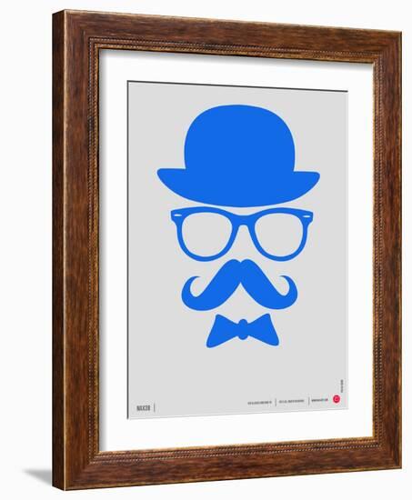 Hat, Glasses, and Bow Tie Poster III-NaxArt-Framed Art Print