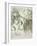 Hat Pin, First Board; Le Chapeau Epingle, Premiere Planche, C.1897-Pierre-Auguste Renoir-Framed Giclee Print