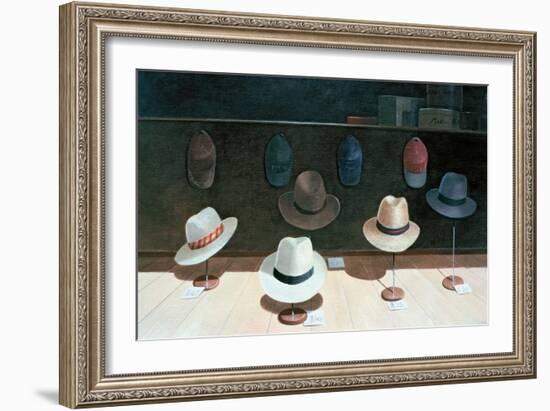 Hat Shop, 1990-Lincoln Seligman-Framed Giclee Print