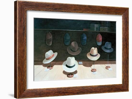 Hat Shop, 1990-Lincoln Seligman-Framed Giclee Print