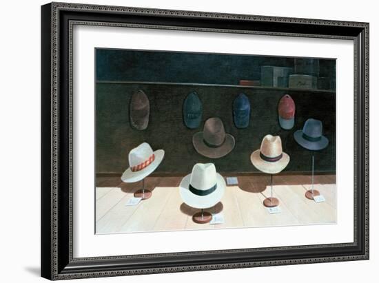 Hat Shop, 1990-Lincoln Seligman-Framed Giclee Print