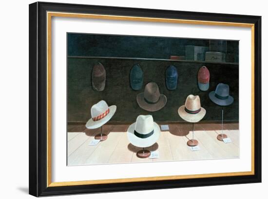 Hat Shop, 1990-Lincoln Seligman-Framed Giclee Print