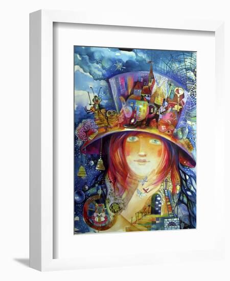 Hat-Oxana Zaika-Framed Giclee Print