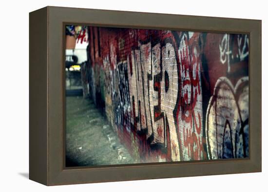 Hater Graffiti Manhattan NYC-null-Framed Stretched Canvas