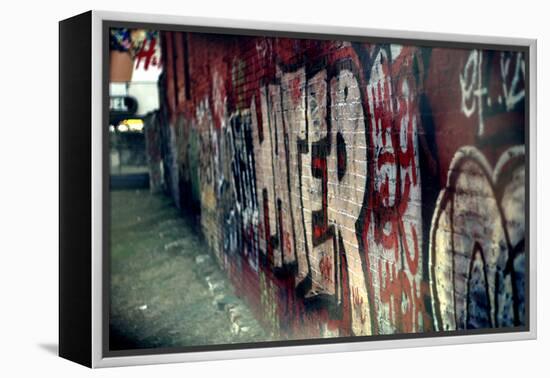 Hater Graffiti Manhattan NYC-null-Framed Stretched Canvas