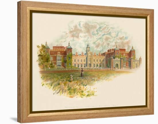 Hatfield House, Hertfordshire - South Front-Charles Wilkinson-Framed Premier Image Canvas