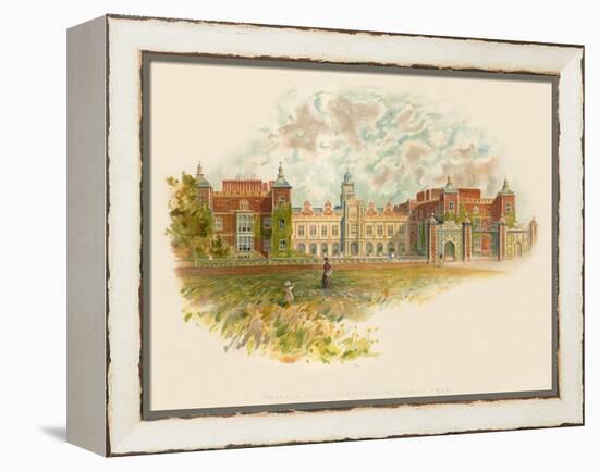 Hatfield House, Hertfordshire - South Front-Charles Wilkinson-Framed Premier Image Canvas