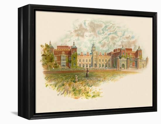 Hatfield House, Hertfordshire - South Front-Charles Wilkinson-Framed Premier Image Canvas