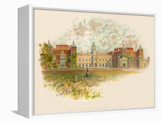 Hatfield House, Hertfordshire - South Front-Charles Wilkinson-Framed Premier Image Canvas