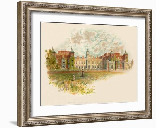 Hatfield House, Hertfordshire - South Front-Charles Wilkinson-Framed Giclee Print