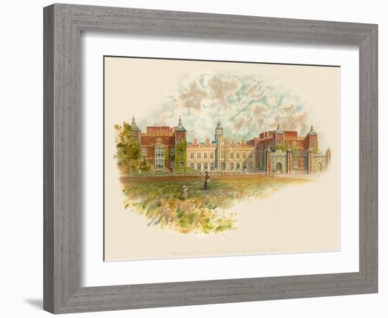 Hatfield House, Hertfordshire - South Front-Charles Wilkinson-Framed Giclee Print