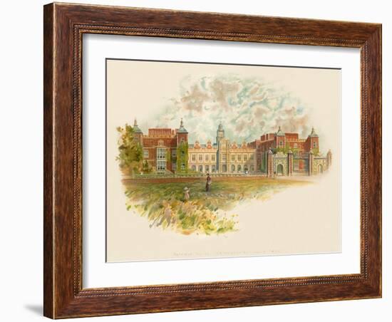 Hatfield House, Hertfordshire - South Front-Charles Wilkinson-Framed Giclee Print