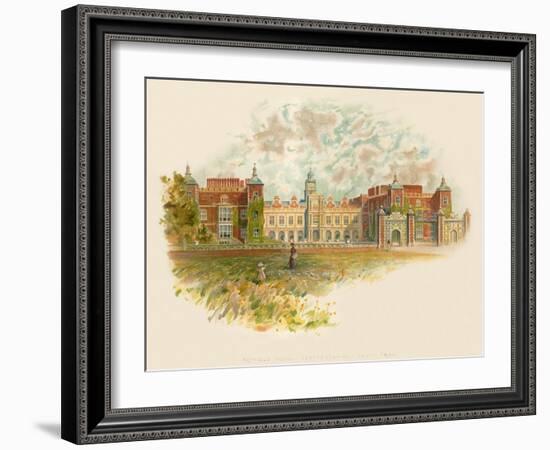 Hatfield House, Hertfordshire - South Front-Charles Wilkinson-Framed Giclee Print