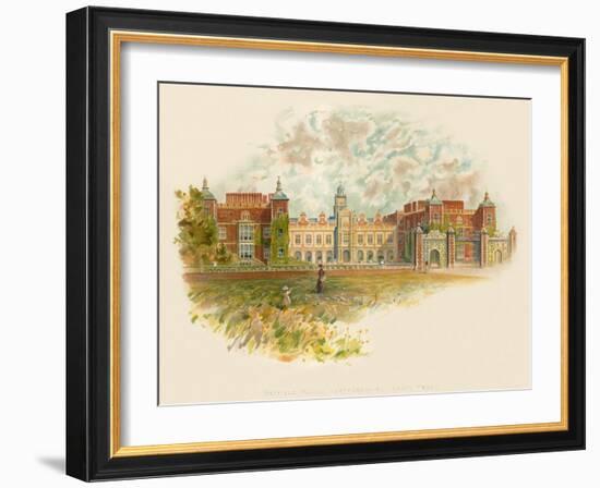Hatfield House, Hertfordshire - South Front-Charles Wilkinson-Framed Giclee Print