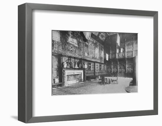 'Hatfield House, Herts - The Marquis of Salisbury', 1910-Unknown-Framed Photographic Print