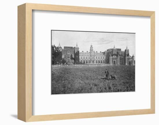 'Hatfield House, South Front', c1896-Unknown-Framed Photographic Print