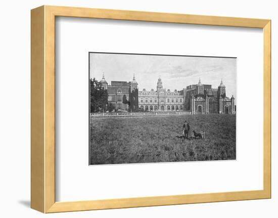 'Hatfield House, South Front', c1896-Unknown-Framed Photographic Print