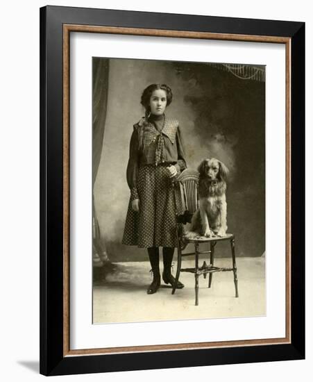 Hattie Smith, Age 16 Years, 30 September 1901-L.B. Forrest-Framed Photographic Print