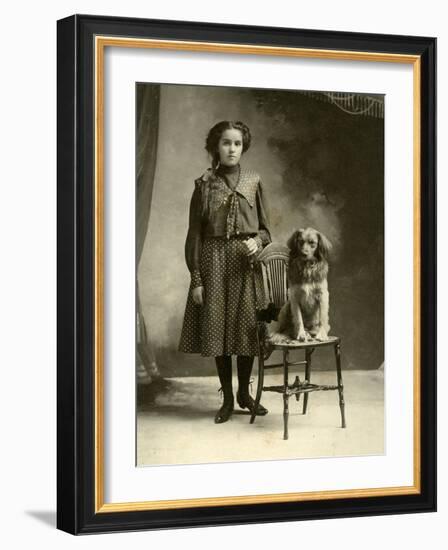 Hattie Smith, Age 16 Years, 30 September 1901-L.B. Forrest-Framed Photographic Print