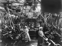 Munitions Factory Workers, London, World War I, 1914-1918-Haua-Mounted Photographic Print
