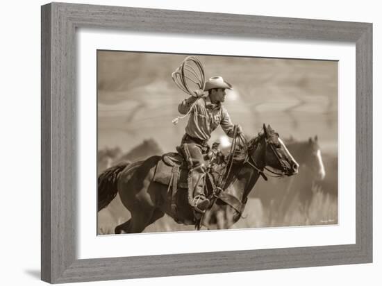 Haulin’ Ass-Barry Hart-Framed Art Print