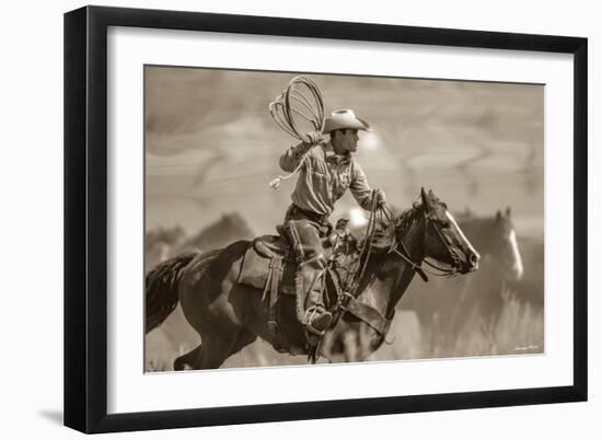 Haulin’ Ass-Barry Hart-Framed Art Print