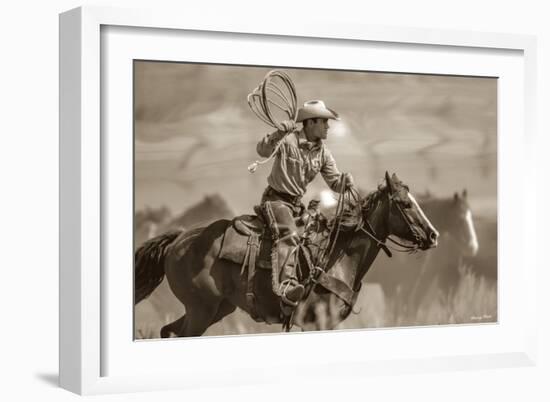 Haulin’ Ass-Barry Hart-Framed Art Print