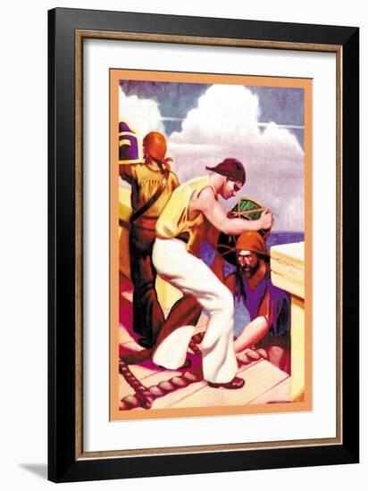 Hauling the Booty-George Taylor-Framed Art Print