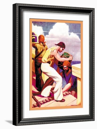 Hauling the Booty-George Taylor-Framed Art Print