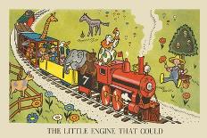 Little Blue Engine-Hauman-Art Print