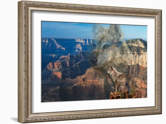 Haunted Canyon-Gordon Semmens-Framed Giclee Print