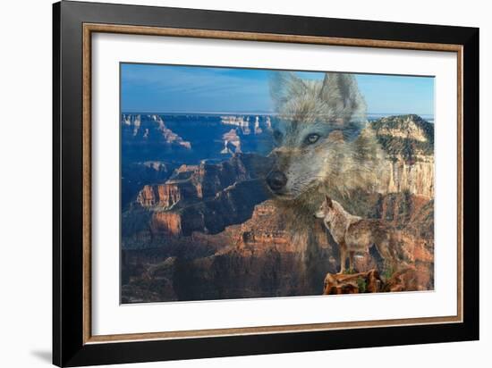 Haunted Canyon-Gordon Semmens-Framed Giclee Print