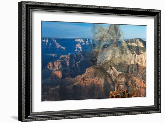 Haunted Canyon-Gordon Semmens-Framed Giclee Print