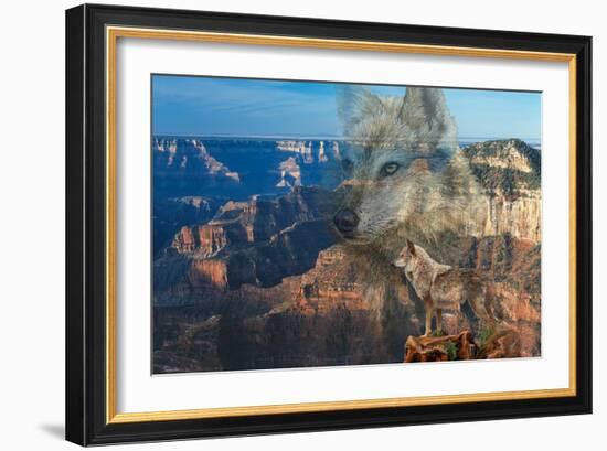 Haunted Canyon-Gordon Semmens-Framed Giclee Print