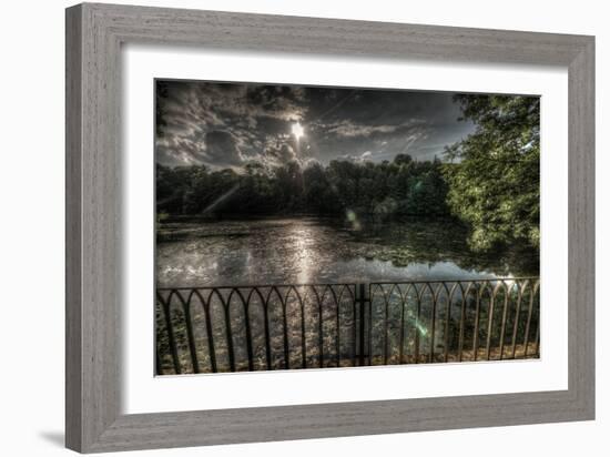 Haunted Exterior of Building-Nathan Wright-Framed Photographic Print